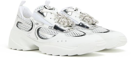 ROGER VIVIER Motor run ラインストーン テクニカルレースアップ スニーカー - Image 3