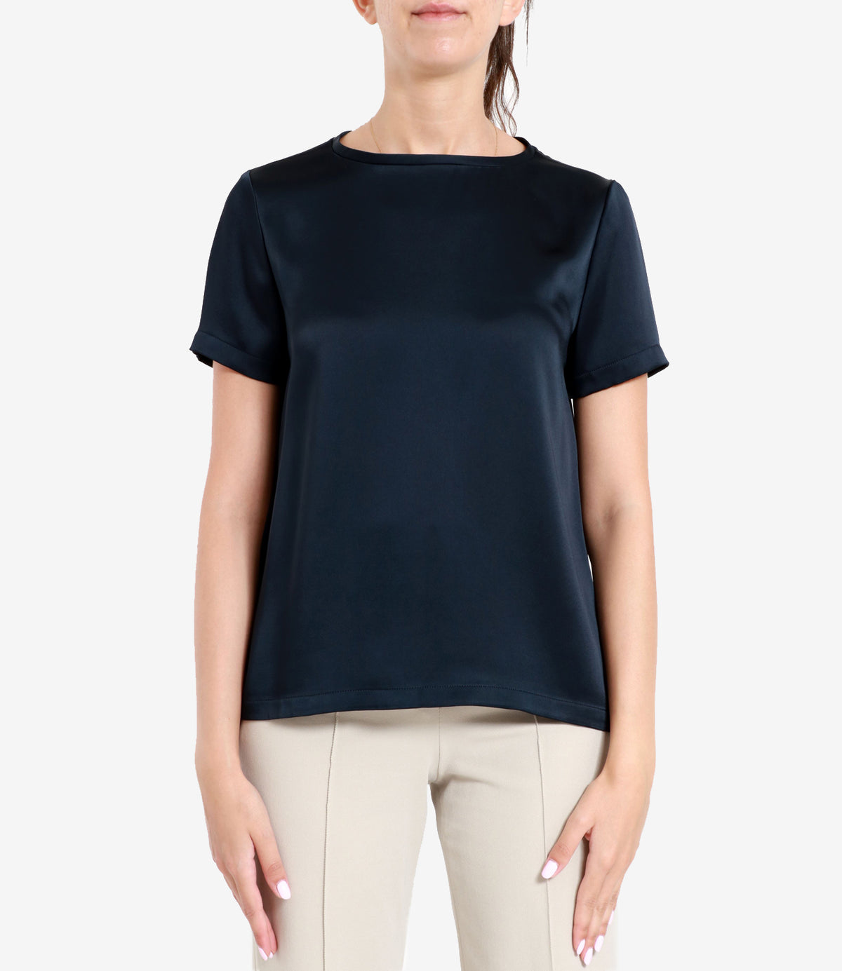 Max S マックスマラTシャツとポロスブルー - Image 3