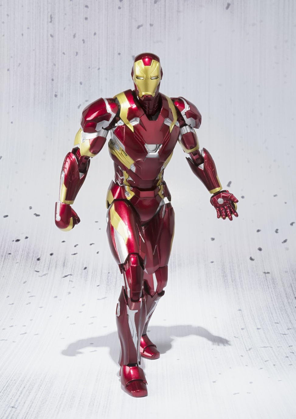 TAMASHII NATIONS S.H.フィギュアーツ キャプテン・アメリカ (シビルウォー) アイアンマン マーク46 約155mm ABS&PVC&ダイキャスト製 塗装済み可動フィギュア