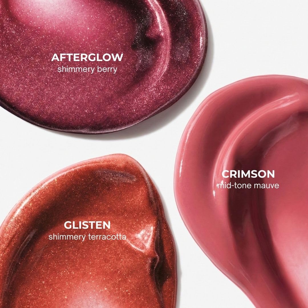 Glossier Mini Cloud Paint Blush Trio Holiday Gift Set: Crimson, Glisten & Afterglow