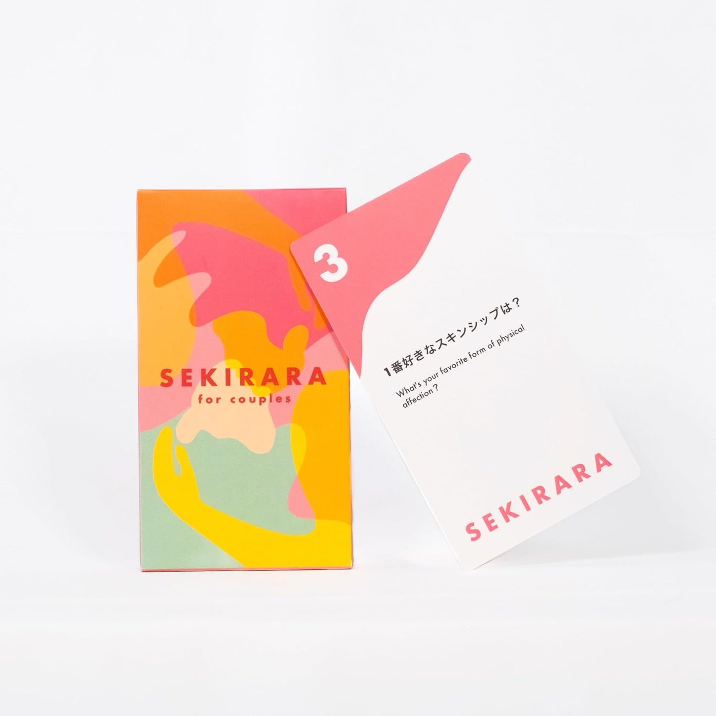 Sekirara Card Card Game Toy Romance Couple Date Gift Present Travel Wedding Anniversary Bilingual Japanese-English 50 Cards Adult Sekirara Card Couple