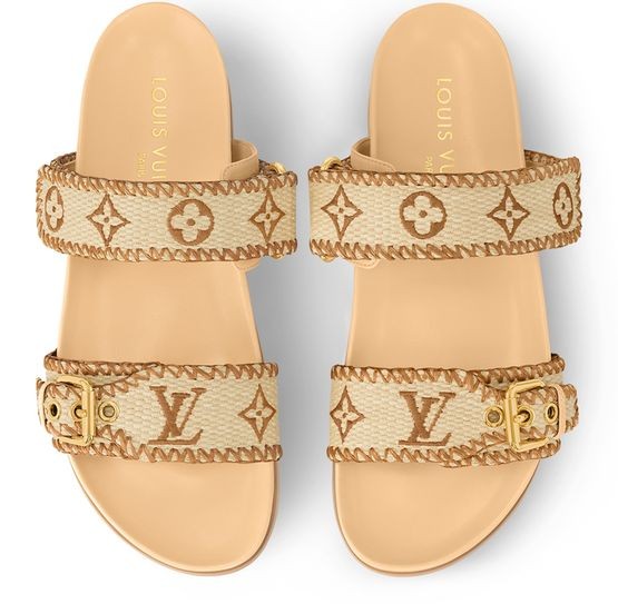 LOUIS VUITTON Bom Dia Flat Comfort Mule - Image 3