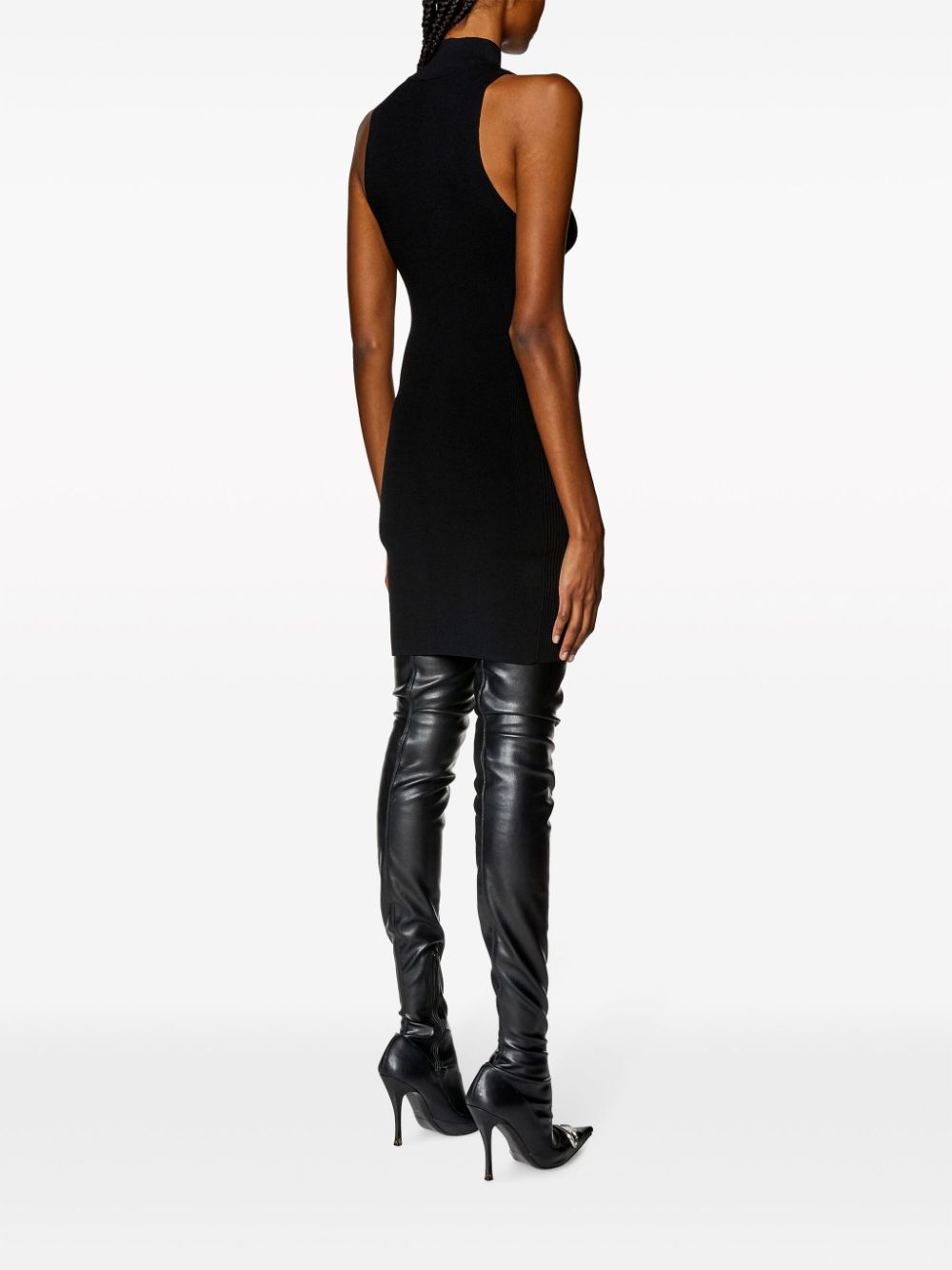 Diesel ディーゼルロゴタートルネックミニドレス - Image 3