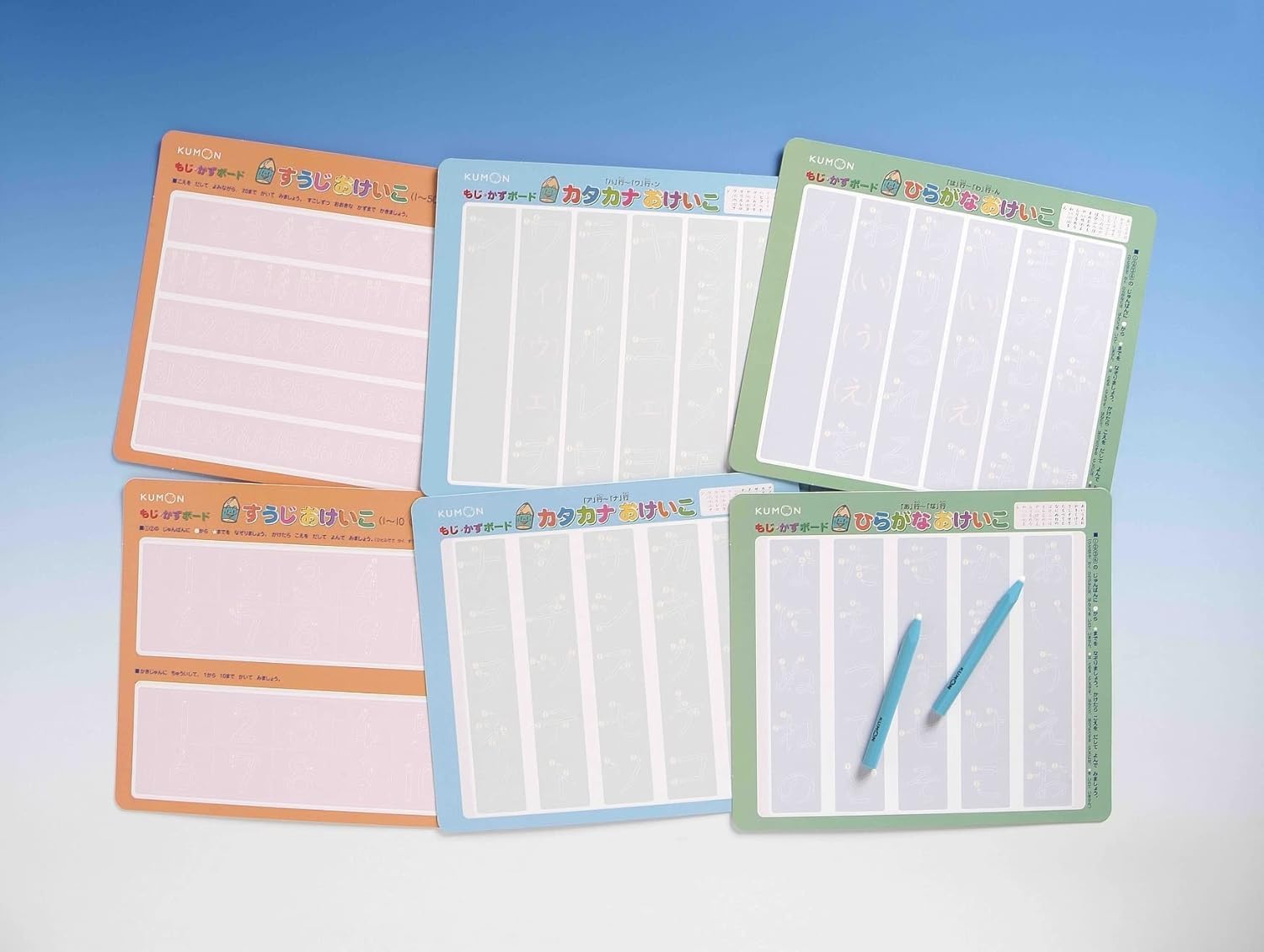 KUMON Characters and Numbers Board DB-33 Educational Toy (Japanese Version), for Ages 3 Years and Up