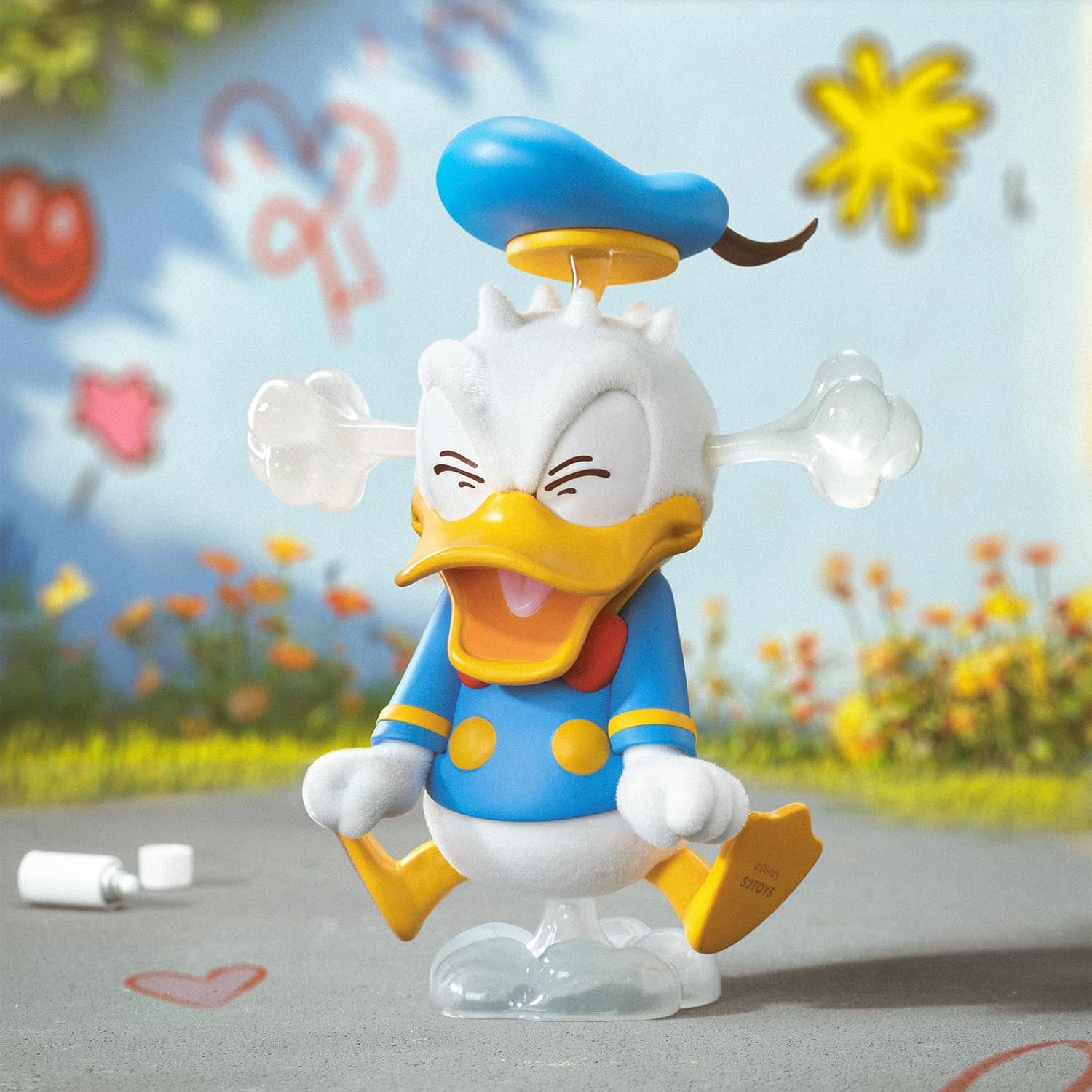 52TOYS DONALD DUCK CLUB Series Blind Box Tredding Figurine Collectible Figure Painted Toy Desktop Decoration Doll Toy Great Gift for Disney Anime Fan Kids Collectors Birthday Christmas (1 Pack)