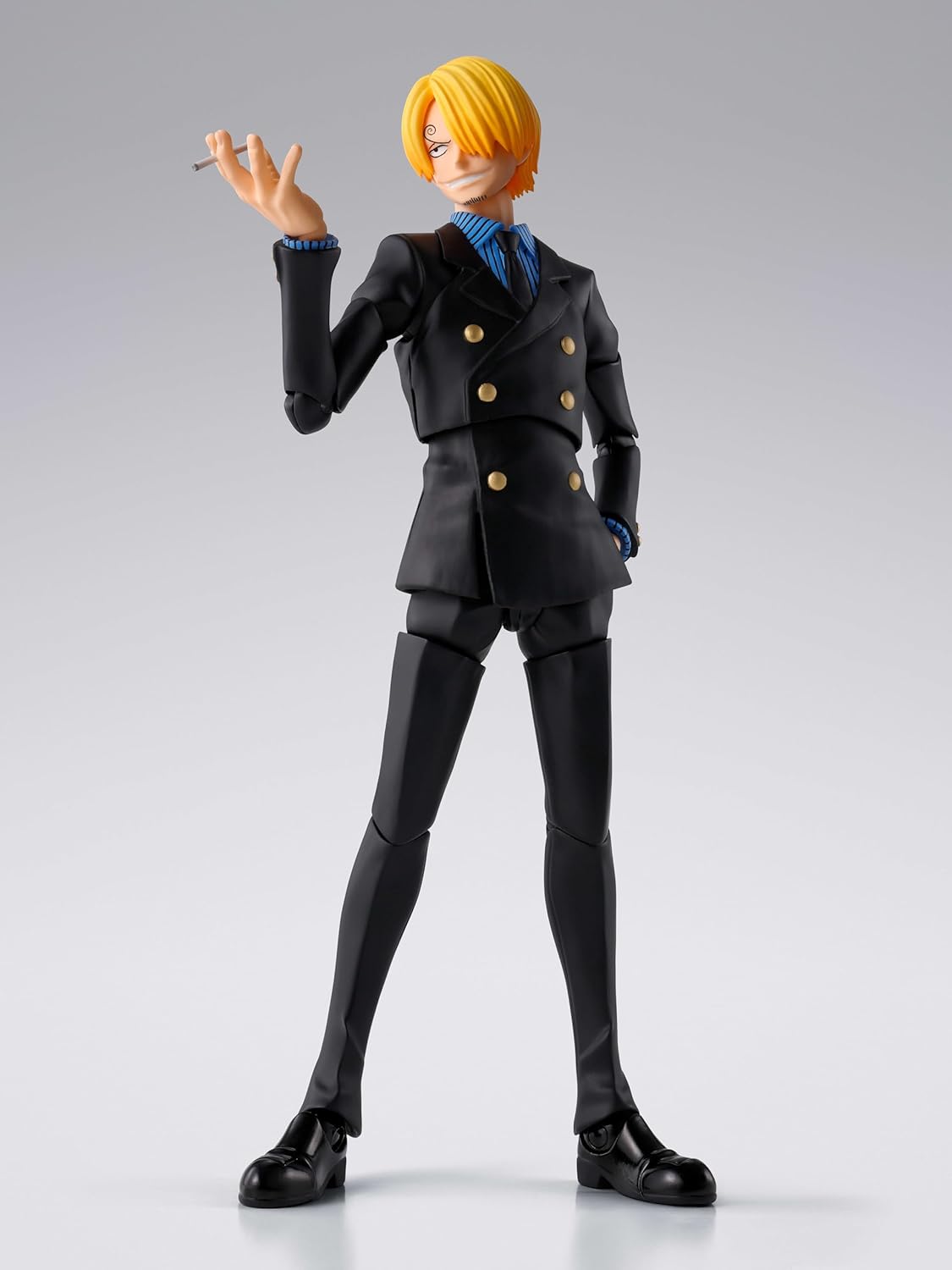 Tamashi Nations S.H. Figuarts One Piece Sanji Dawn of Adventure, Approx. 6.1 inches (155 mm), PVC & ABS Pre-painted Action Figure
