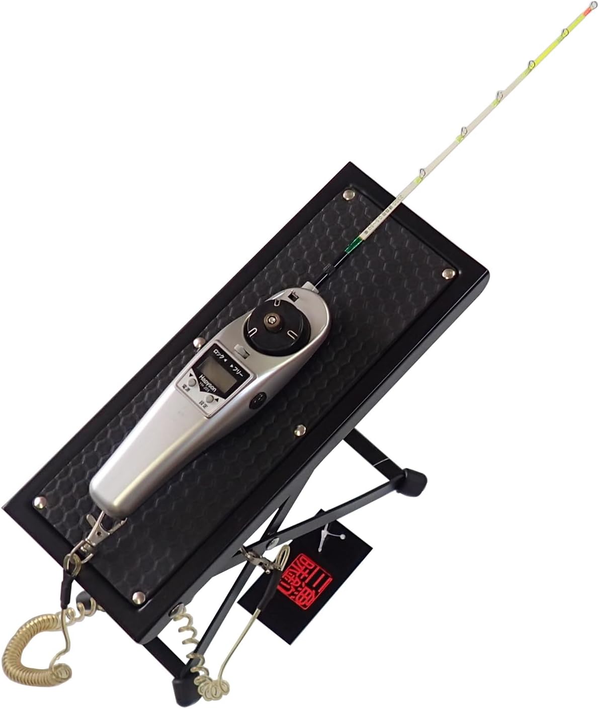 Fishing Zanmai Intuition Wakasagi II Dome Boat Rod, 9.1 inches (23 cm), Electric Reel, PE Line, Bait Box, Stand Included, Complete Set
