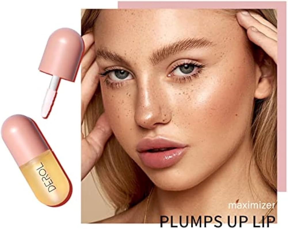 Gege bear Lip Plumper Lip Plumper Lip Gloss TikTok and Ins Double Lip Plumper 5.5ml - DR011