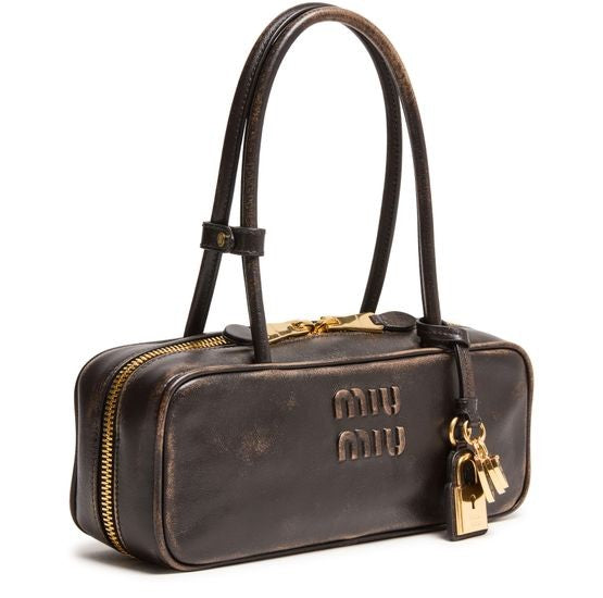 MIU MIU Beau small aged nappa leather bag - Image 3
