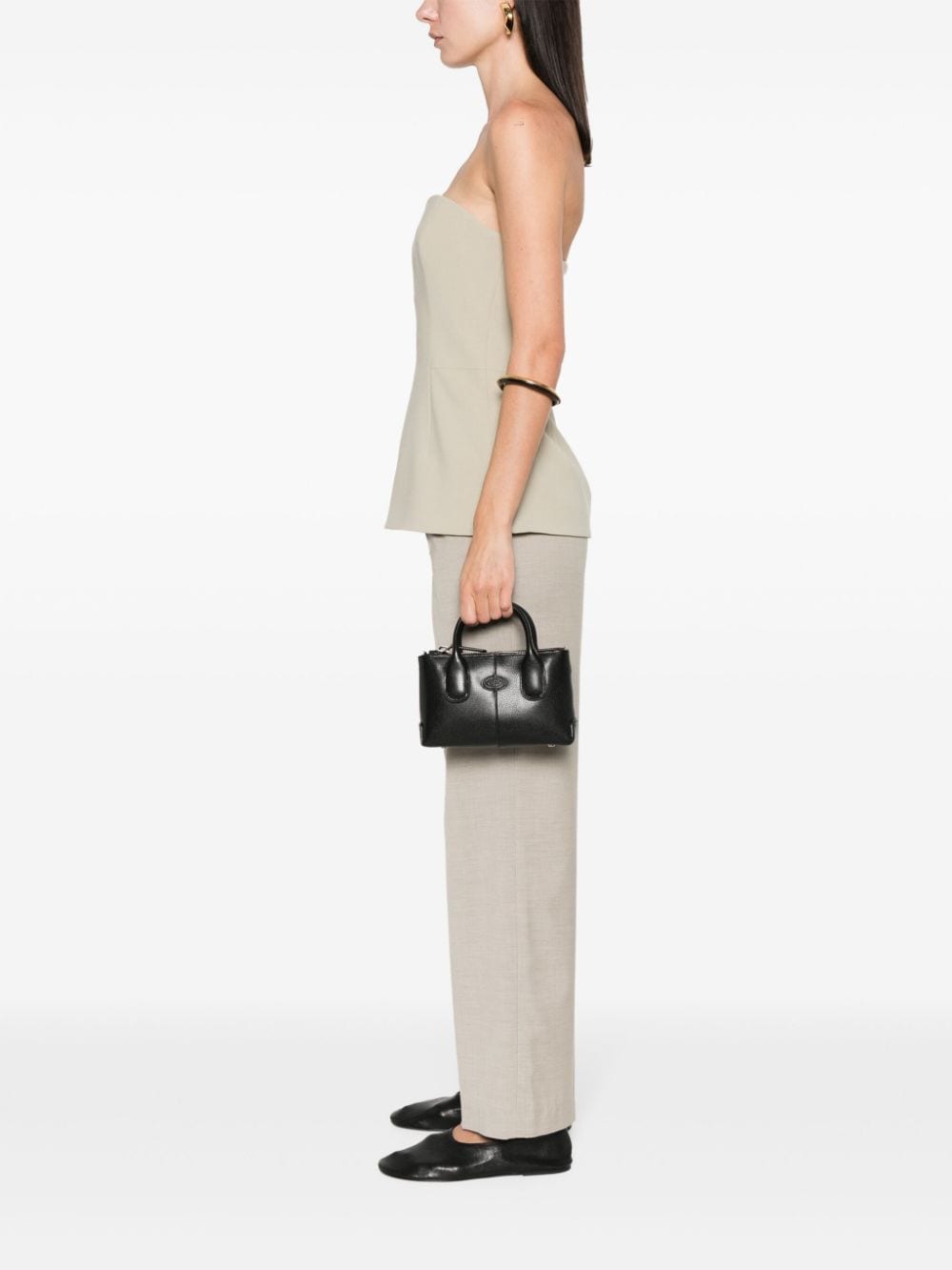 Tods トッドディバッグミニレザーハンドバッグ - Image 3