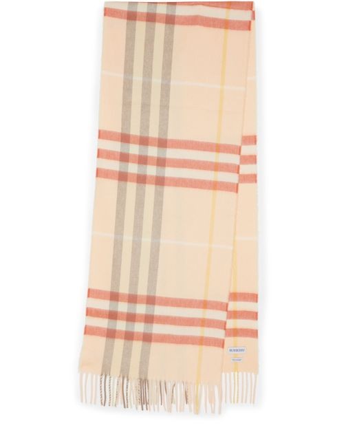 BURBERRY チェック カシミアマフラー - Image 3