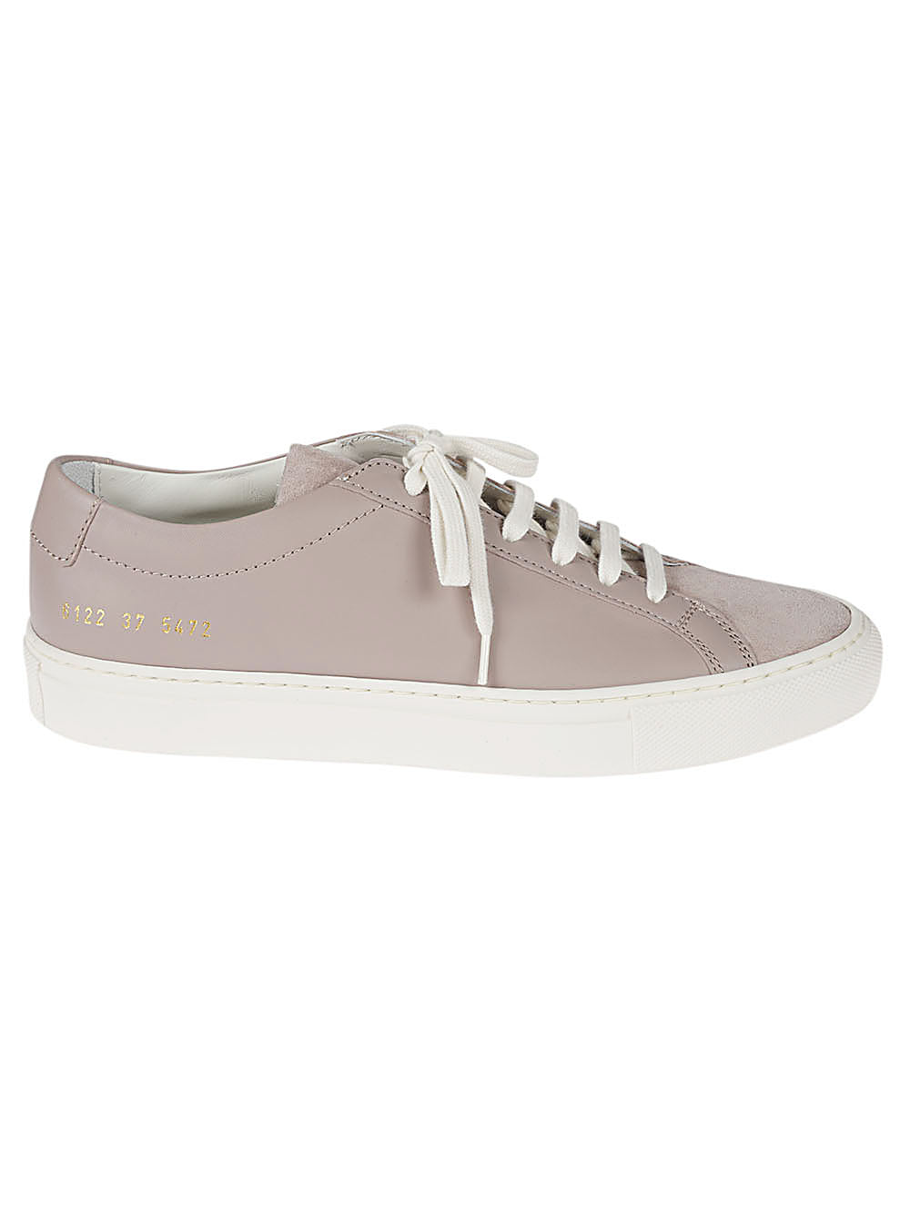 Common Projects 一般的なプロジェクトオリジナルのアキレススエードスニーカー - Image 3