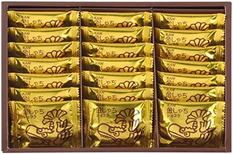 Colombin Nagoya Gold Shachi Chocolat, Pack of 21