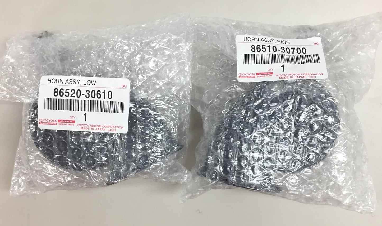 TOYOTA Genuine Lexus LS600 / 600HL High Pitched Horn / Low Pitched Horn Set, Low Hi Set