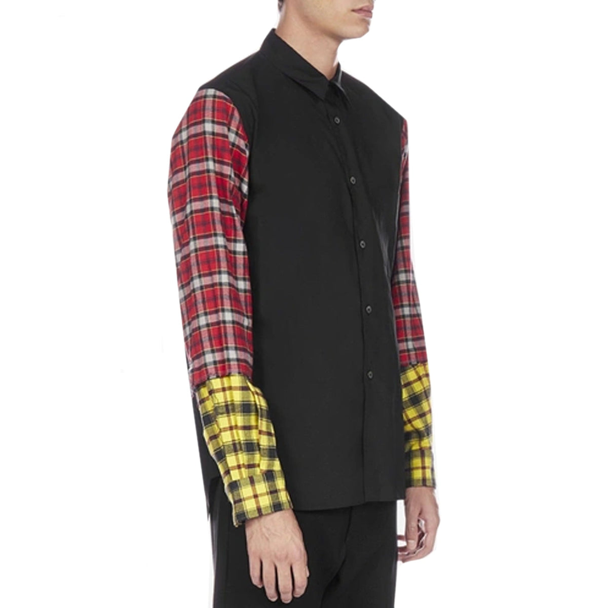 Comme Comme Des Garcons Comme Desgarçonsチェックスリーブシャツ - Image 3