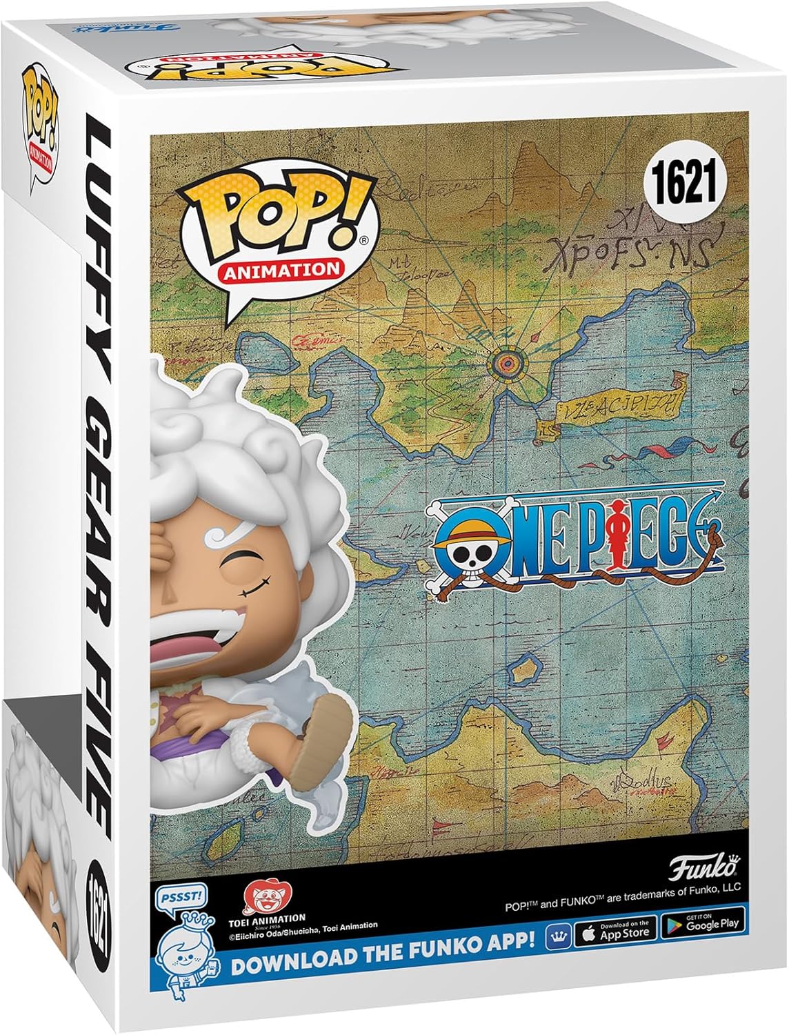 Funko POP! One Piece Rufiear Five 1621 Sticker Special Edition
