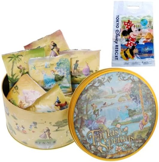 (Tokyo Disney Sea Limited, Shopping Bag Included) Pasta Snack Can "Fantasy Springs" Fantasy Springs" Amazing Beautiful World View Themed Goods [Dreaming of Fantasy Springs] TDR Sweets Souvenir Disney