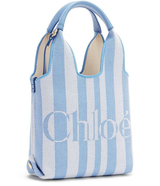 CHLOE Chloé Stripy Mini Tote Bag - Image 3