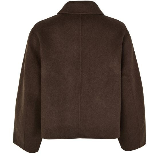 SOEUR Gyoda woolen cropped coat - Image 3