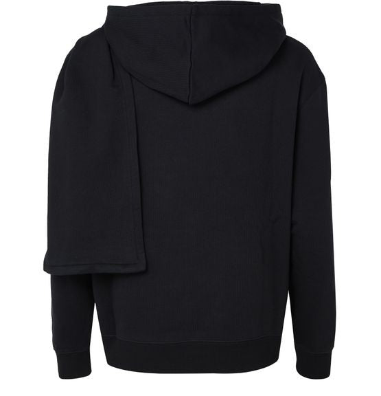 COURREGES Scarf embroidered hoodie - Image 3