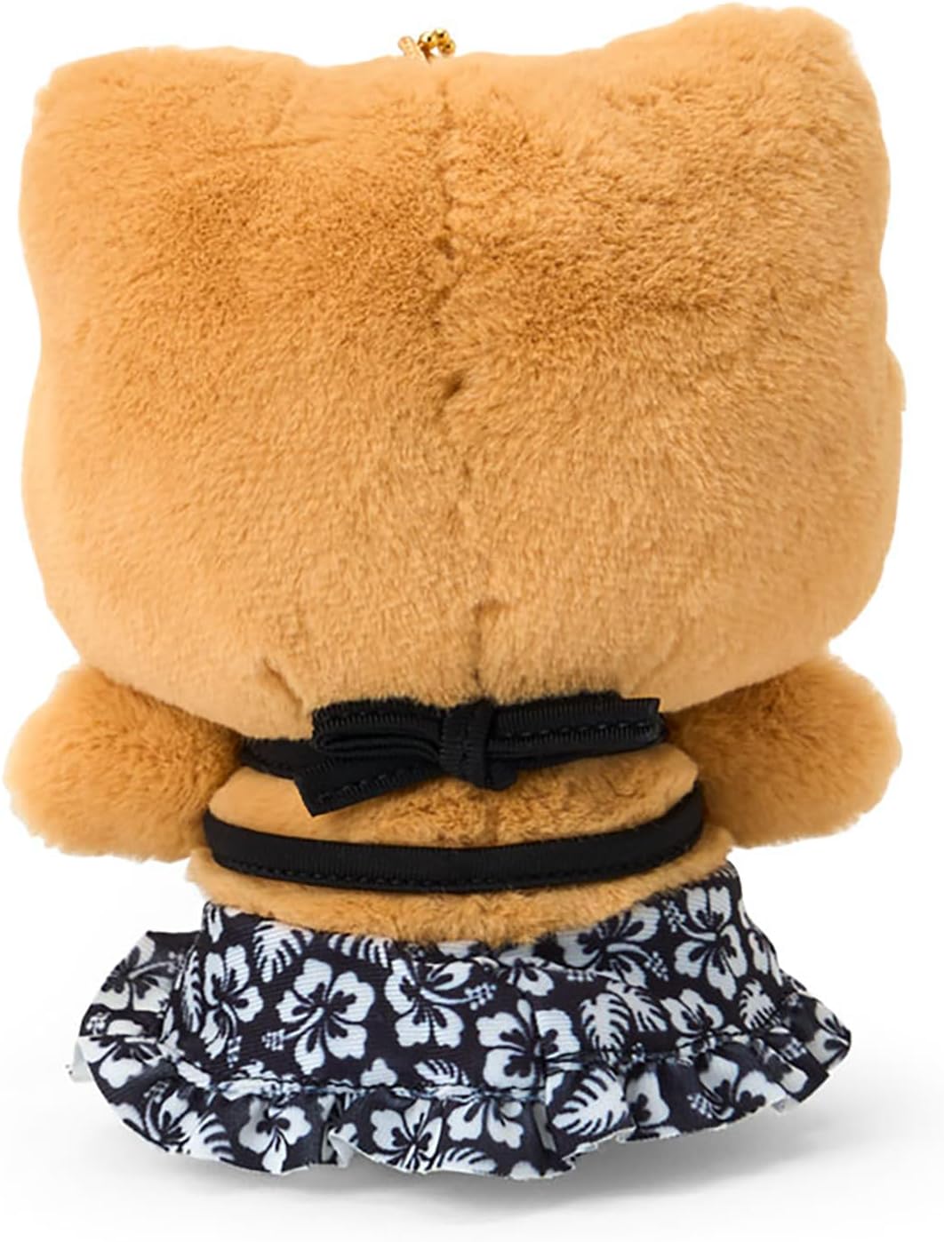 Sanrio 879631 Hello Kitty Mascot Holder (Coconut Vacation), Black, Polyester, Steel, For Ages 6 and Up