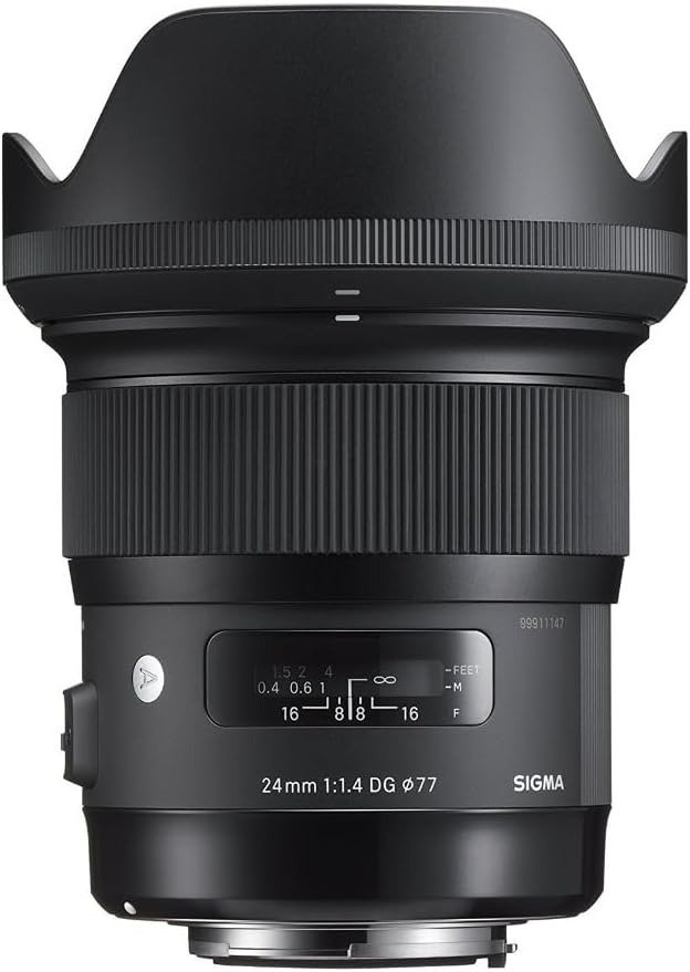 SIGMA Wide-angle lens Art 0.9 inches (24 mm) F1.4 DG HSM