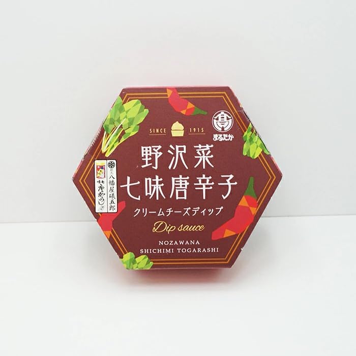 Nozawana Shichimi Chili Pepper Cream Cheese Dip, 3.9 oz (110 g), Yawataya Shogoro, Shinshu Nagano Zenkoji Bread Companion, Secret Kenmin Show, Marutaka (1 Piece)