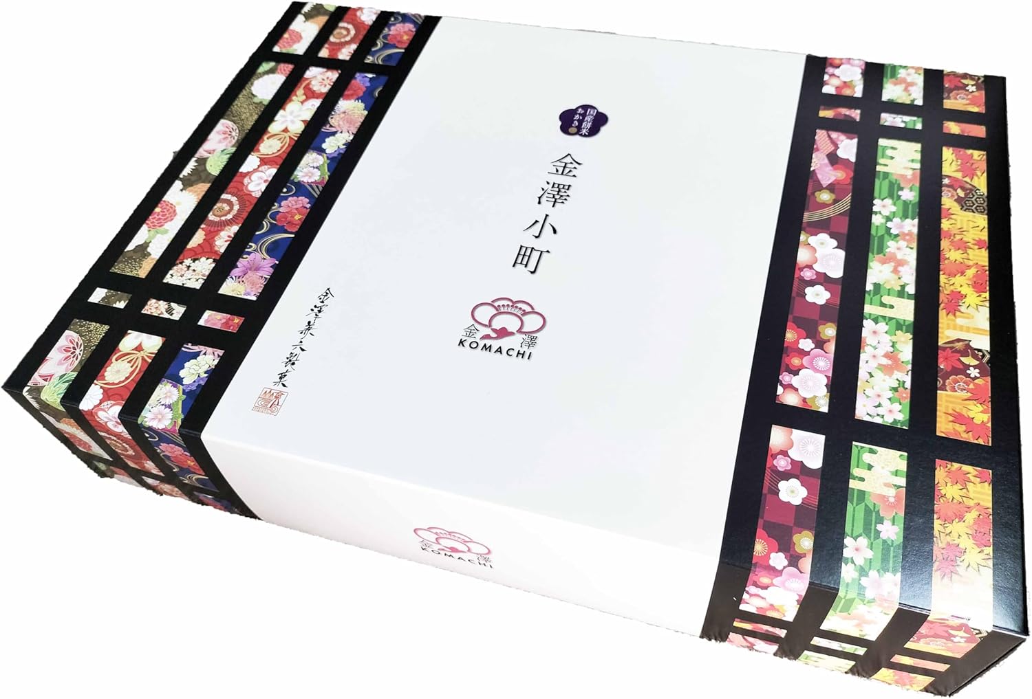 Kanazawa Kenroku Confectionery Kanazawa Komachi [Comes with Official Bag] Confectionery Folding Sweets Gift Side Packaging Individual Gift Souvenir Insert Thank You Celebration Return Home Celebration