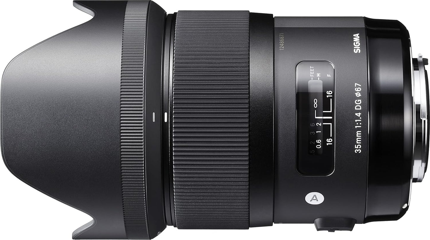 Sigma 35mm F1.4 ART DG HSM Lens for Canon (Certified Refurbished)