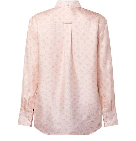 LOUIS VUITTON Mahina Monogram Flap Pocket Shirt - Image 3