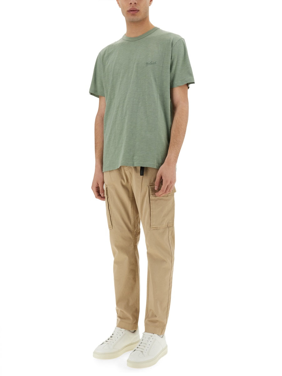 Woolrich ウールリッチは炎の綿Tシャツを燃やしました - Image 3