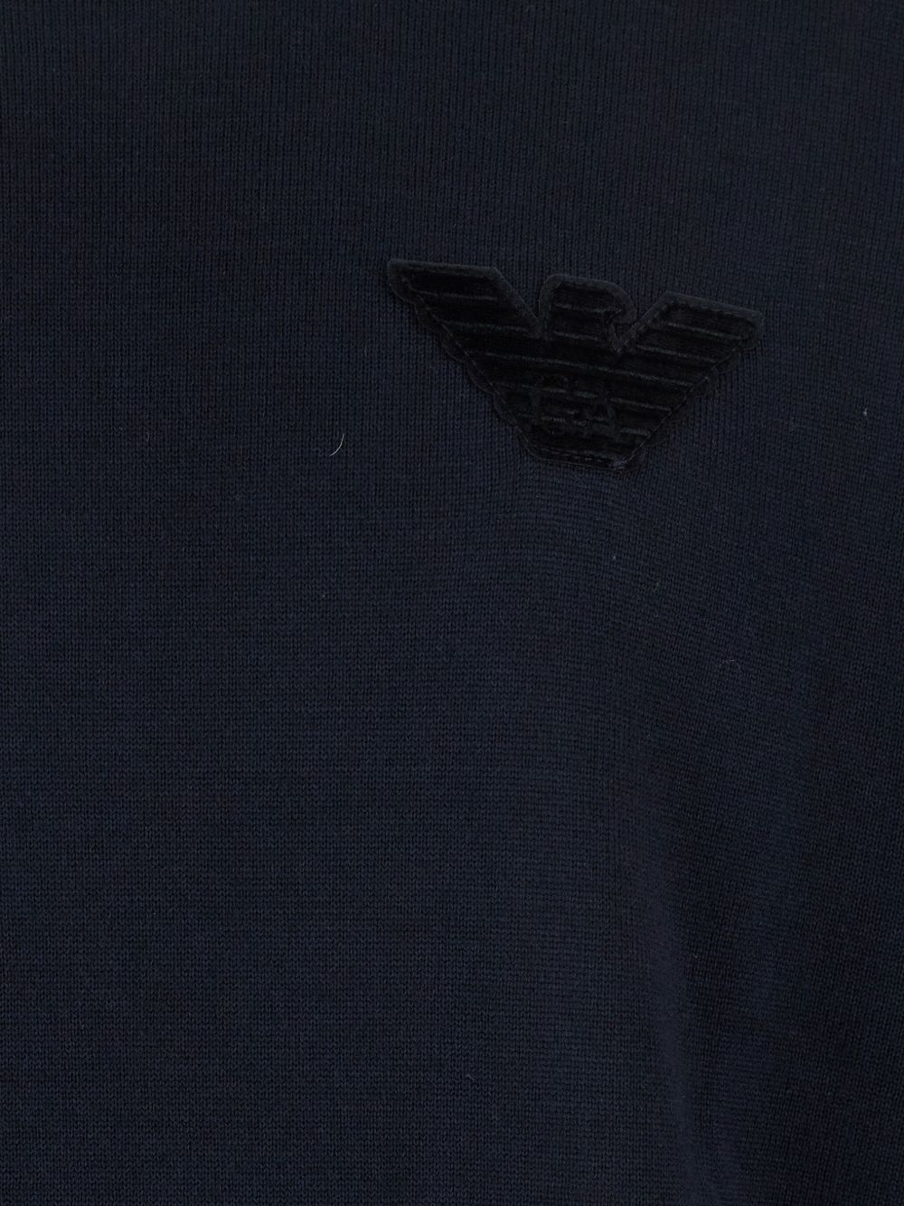 Emporio エンポリオアルマーニウールクルーネックジャンパー - Image 3