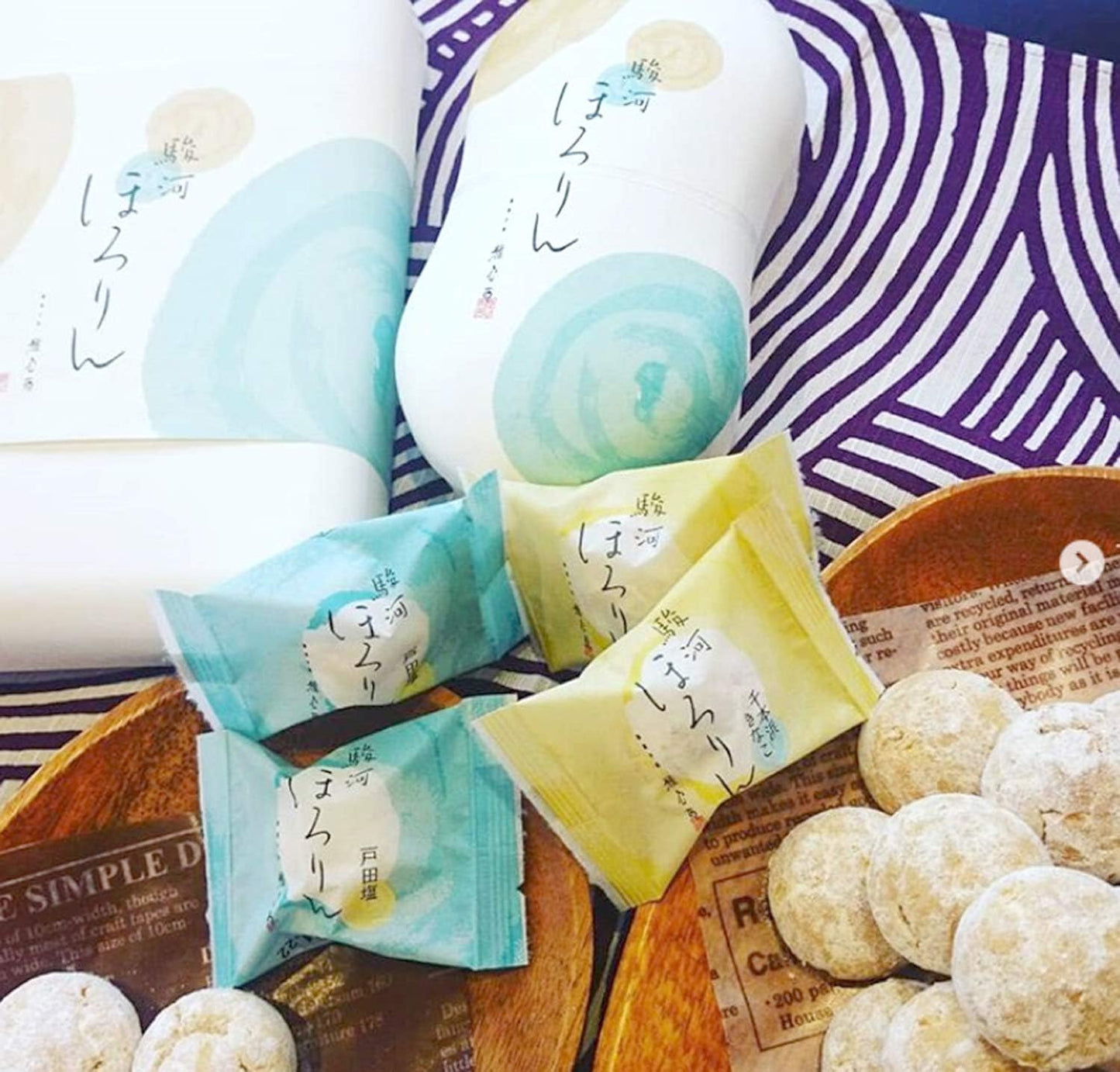 Gashinyen Japanese-style Cookies [Suruga Hororin 12 pieces] "Texture that crumbles and melts with a light touch" Souvenir Shizuoka-made Assortment Sweets Gift