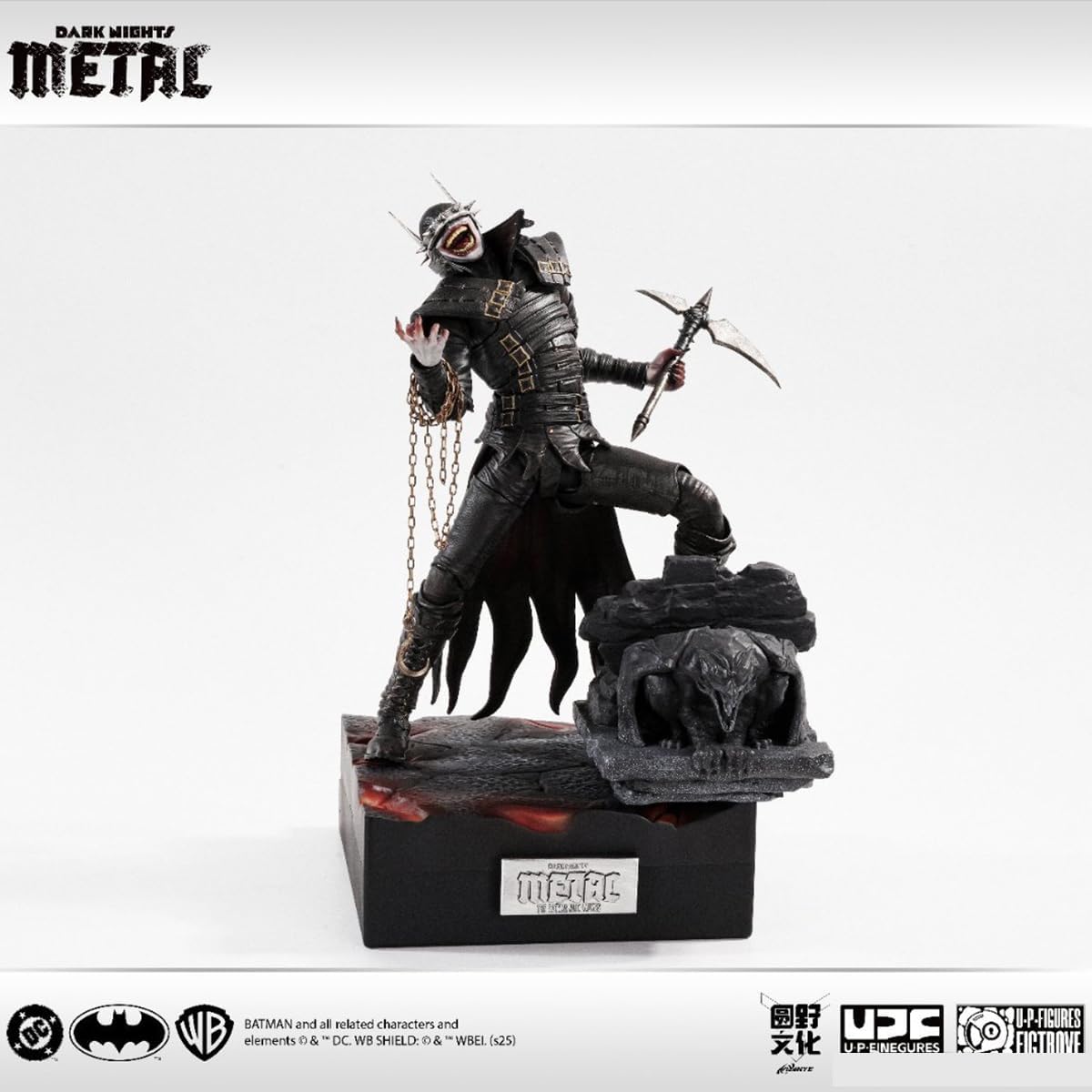 HiPlay U.P.FIGURES Dark Knights Raffing Bat Batman 1/12 Painted Complete Action Figure
