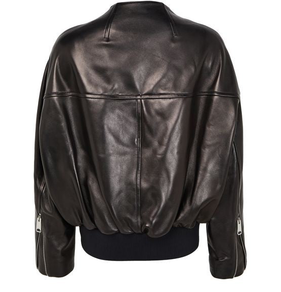 KHAITE Hewit leather jacket - Image 3