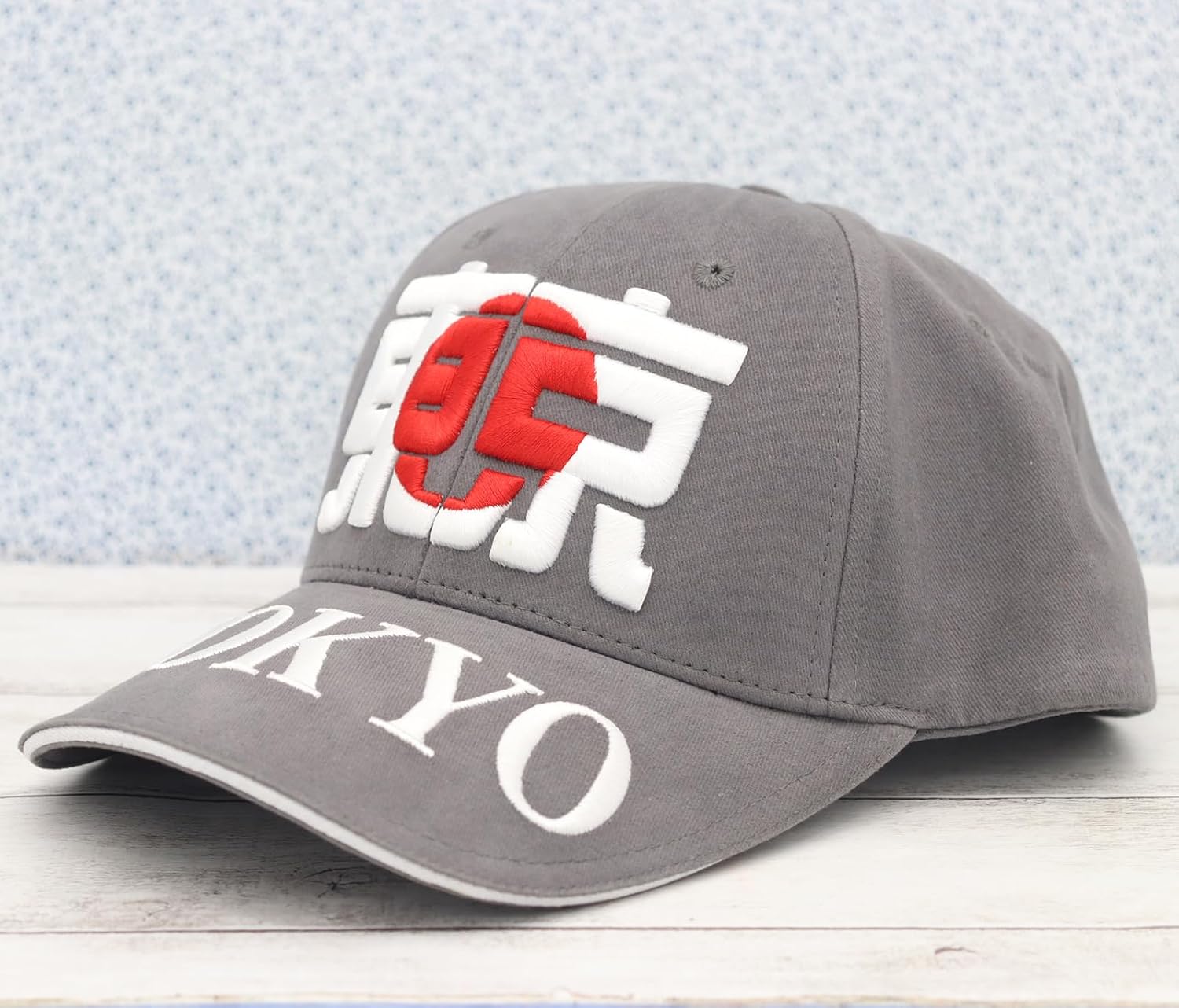 Shinee Japanese Souvenir Cap Hinimaru/Tokyo, Free Gray