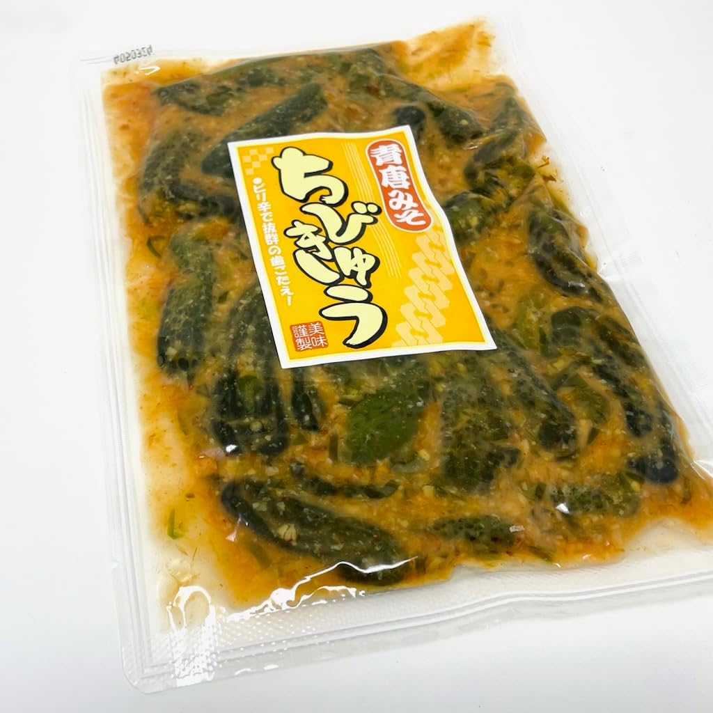 Pickles Chibi Cucumbers, 2 Bags (7.8 oz (220 g) per bag) [Pickled Cucumber from Blue to Miso] Spicy, Polypoly Chewy [Room Temperature Flight]