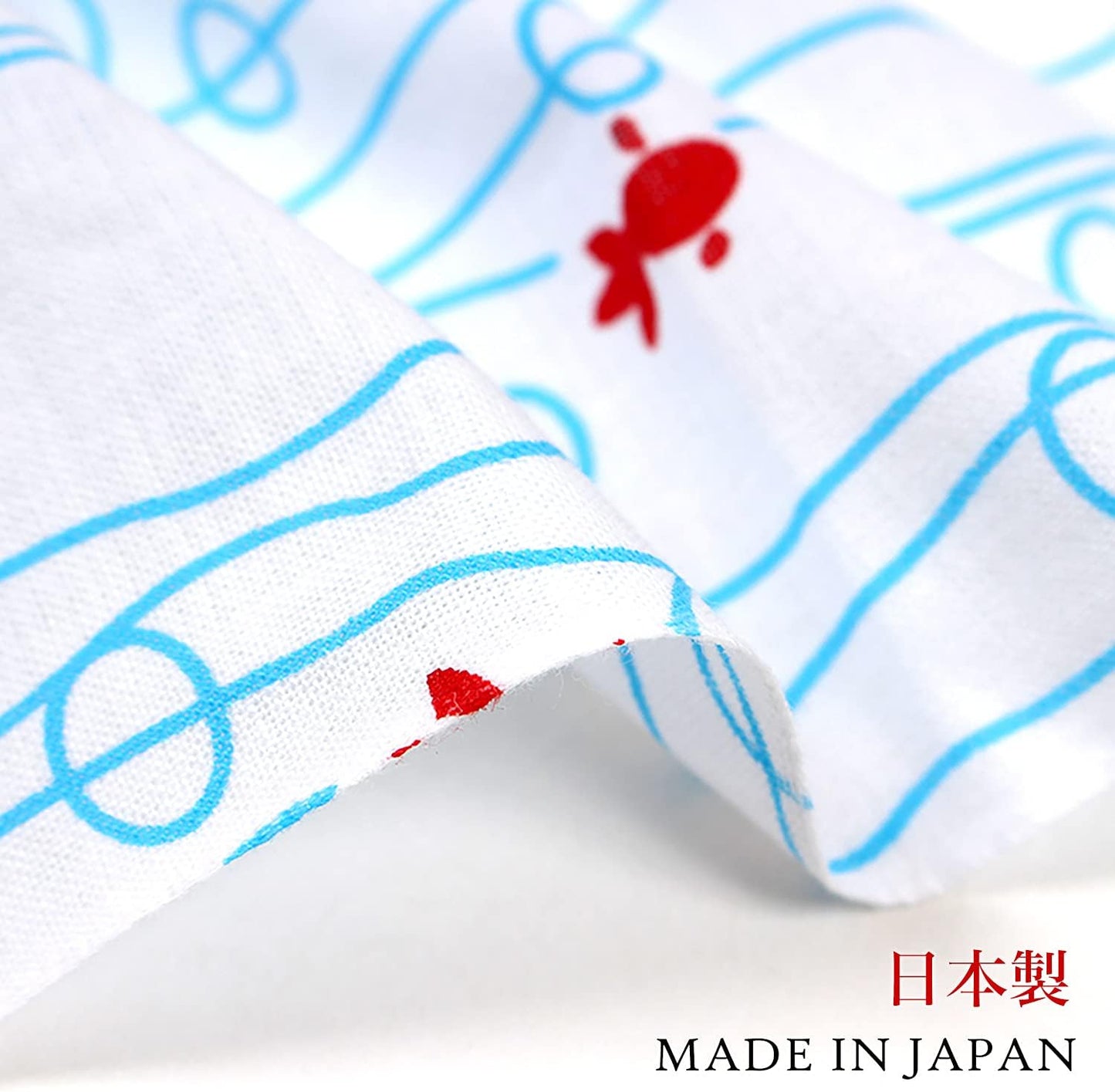 Irodori Komon (Small Crest) Tenugui Japanese Hand Towel, Japan A Set, With Anti-Fraying Treatment, Set of 3, 13.0 x 32.6 inches (33 x 88 m)