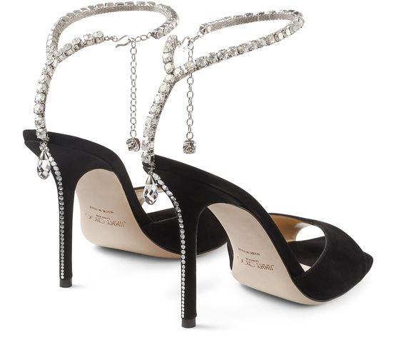 JIMMY CHOO Saeda 100 サンダル - Image 4