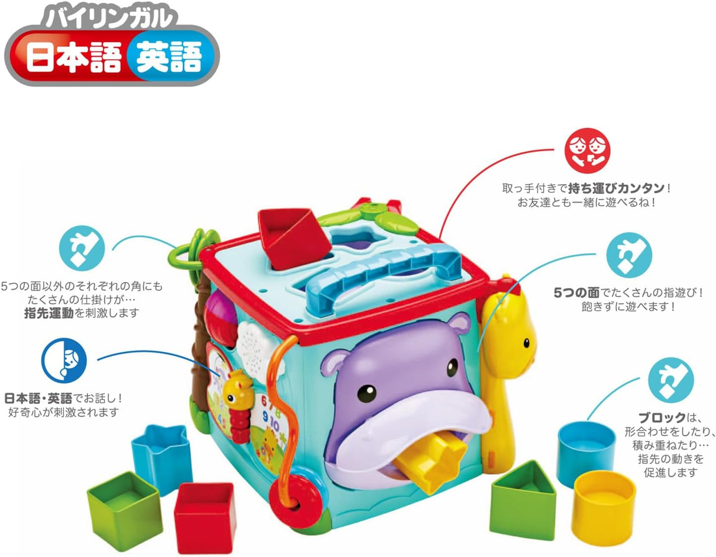 Fisher Price Bilingual Learning Box - DNY97