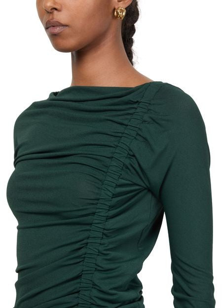 FERRAGAMO Crepe light jersey midi dress - Image 4