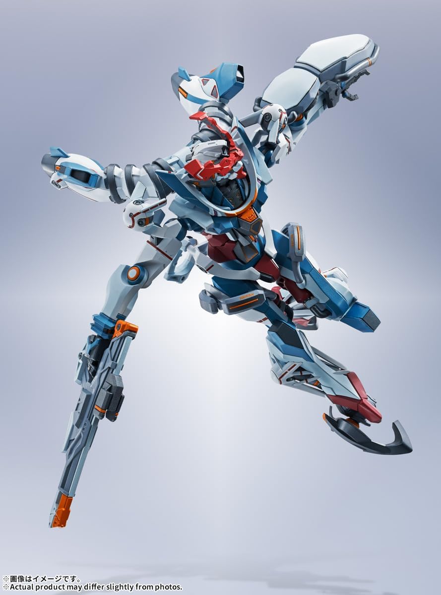 TAMASHII NATIONS METAL ROBOT魂 Mobile Suit Gundam GQuuuuuuX GQuuuuuuX, Approx. 6.1 inches (155 mm), PVC & ABS & Die-cast, Pre-Painted Articulated Figure