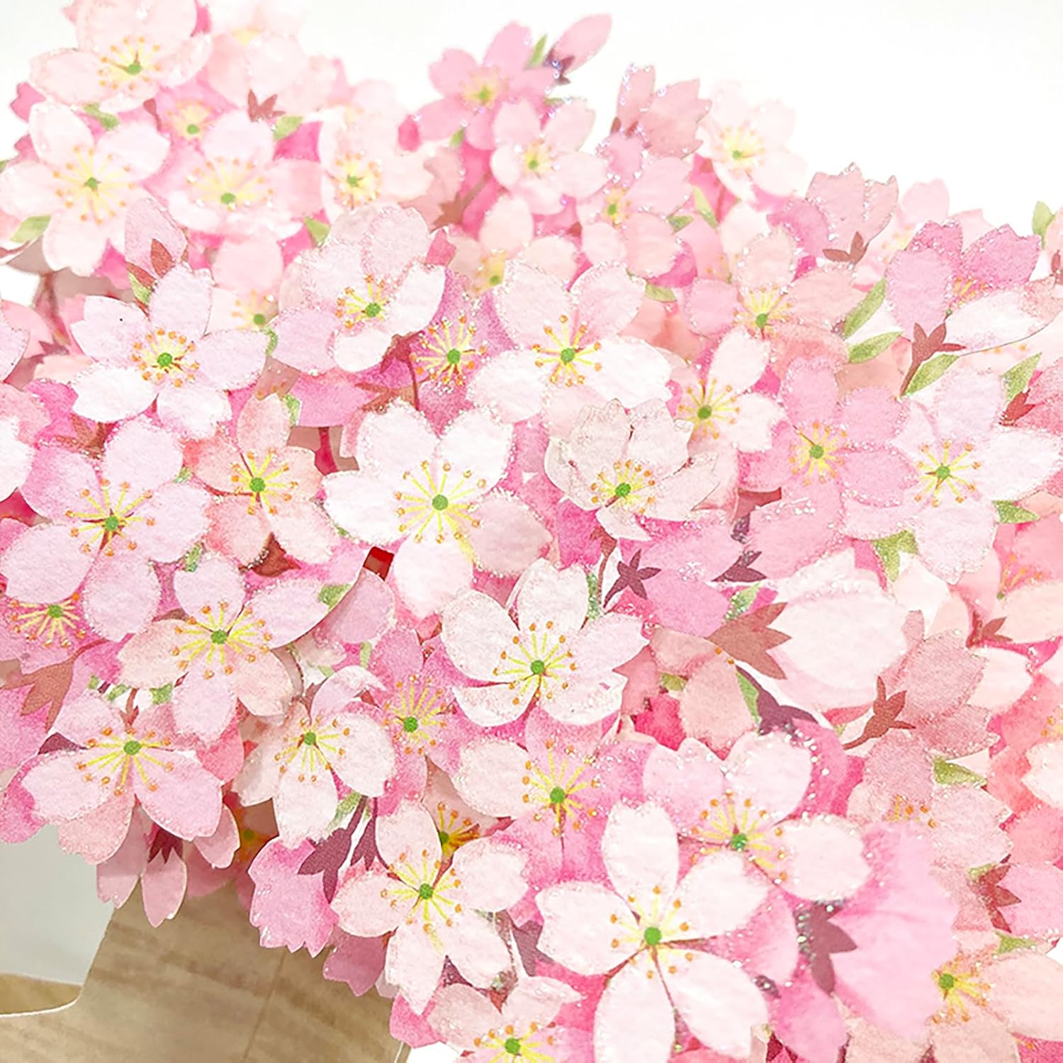 Sanrio 691127 Message Card, Spring Card, Cherry Blossom Tree, Greeting Card, International Shipping Available, JSC 14-4