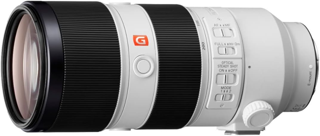 Sony Alpha 7 IV フルフレームミラーレス交換レンズカメラ(ボディ)バンドル Sony FE 70-200mm f/2.8 GM OSSレンズバンドル バッグ/スクリーンプロテクター/メモリーカード/カードリーダー(6点)