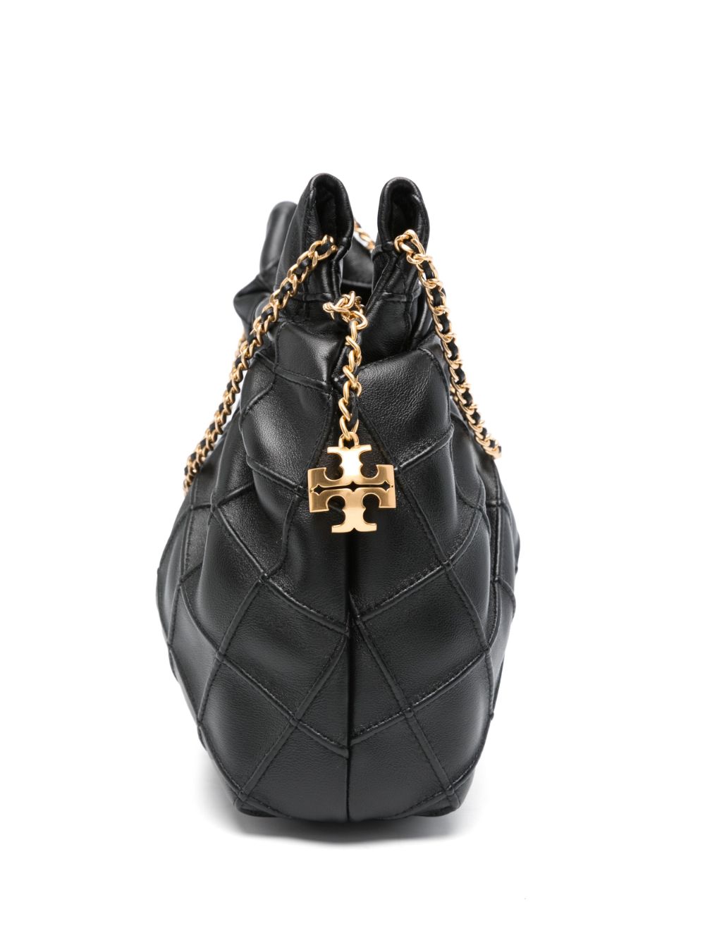 Tory Tory Burch Fleming Mini Leather Hobo Bag - Image 4