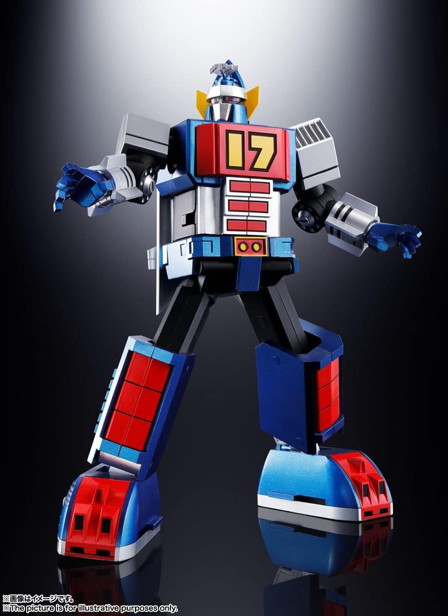 Soul of Chogokin GX-101 Daitetsujin 17, Approx. 7.1 inches (180 mm), PVC & ABS & Die Cast Pre-painted Action Figure