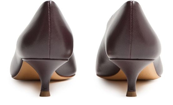 LE MONDE BERYL Babouche leather pumps - Image 4