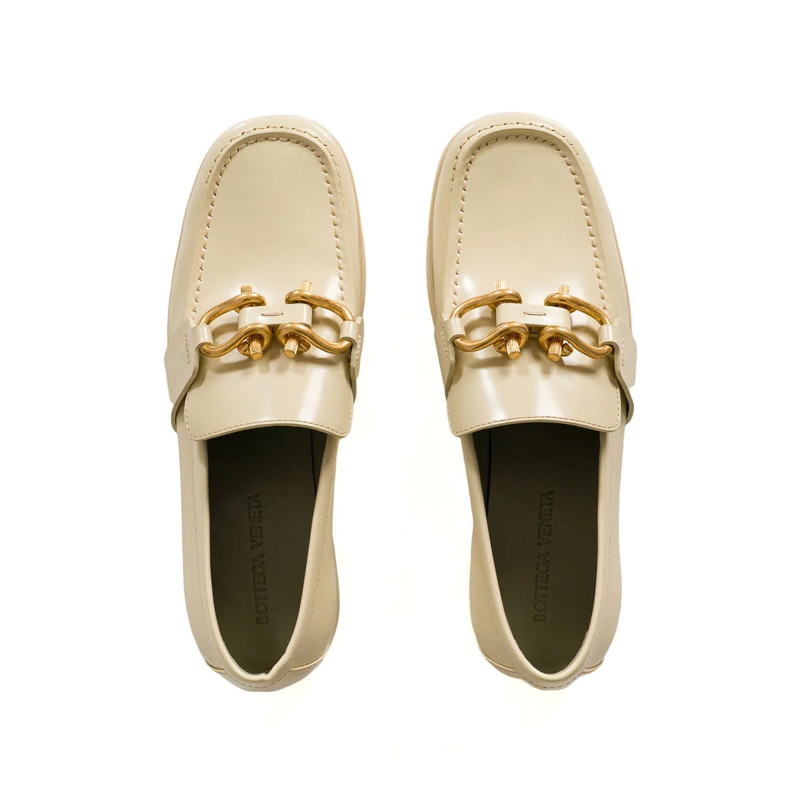 Bottega Veneta Monsieur Leather Loafers - Image 4