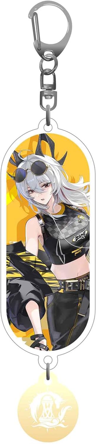 Ninsho Merchandise Korea Collaboration Activity Zanny Goods Narasho Brand Acrylic Stand Key Holder Can Badge Lucky Bag Set Cute Game Anime Moe Goods Cosplay Accessories Birthday Present Present (Zany + Brandt 6 Piece Set)