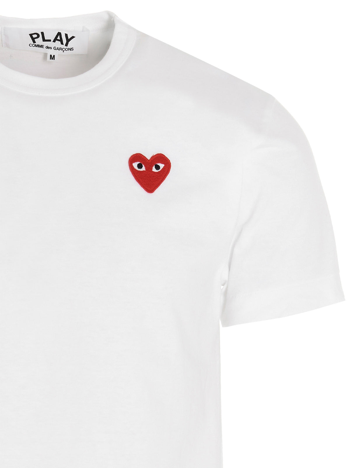 Comme Comme DesGarçonsはロゴパッチTシャツを演奏します - Image 4